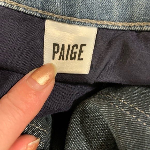 Paige Federal Slim Straight Fit Jeans in Buell Blue men’s size 34 - Picture 9 of 15